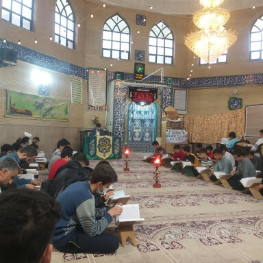 استقبال از شهید گمنام. دبیرستان دانش و معرفت