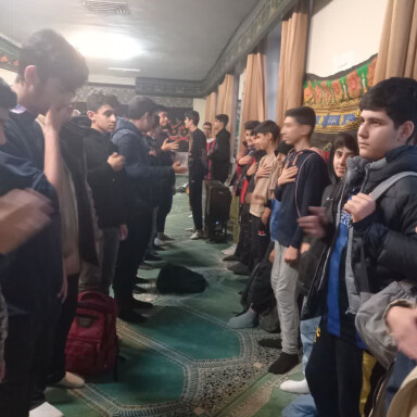 استقبال از شهید گمنام. دبیرستان دانش و معرفت